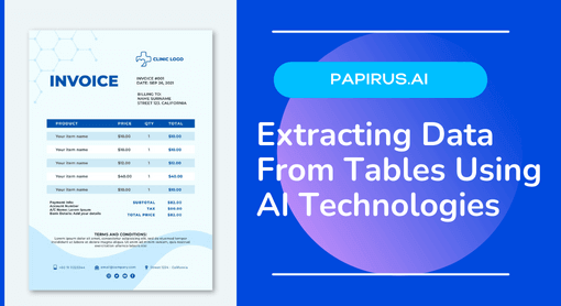 extracting data from tables using ai